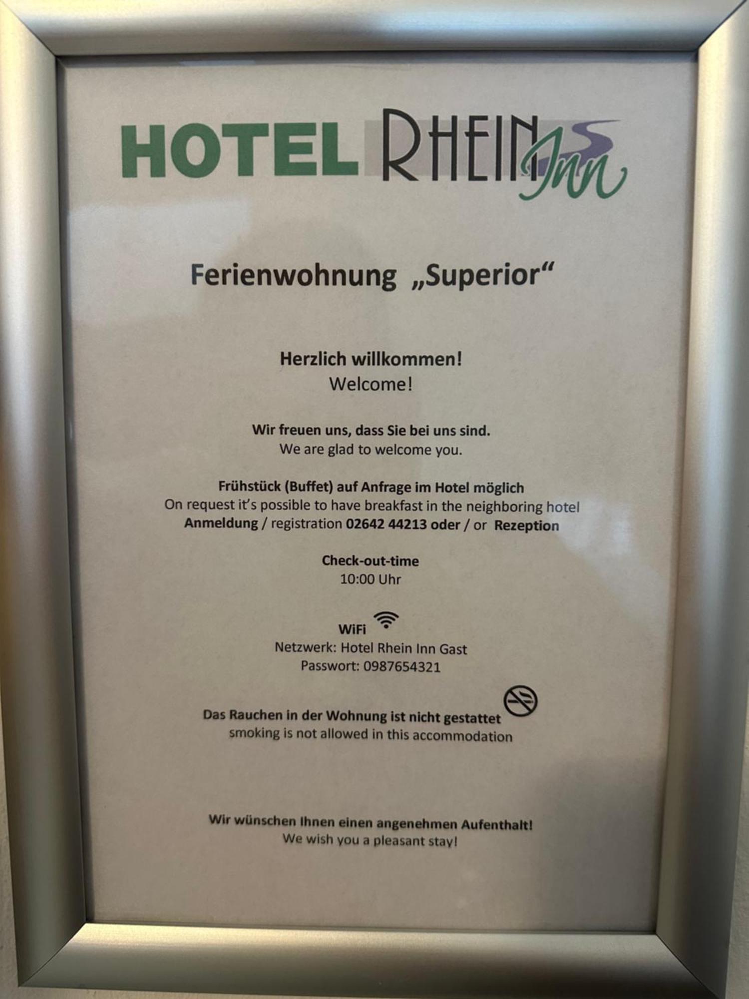 Rheinblick Appartements Remagen Extérieur photo